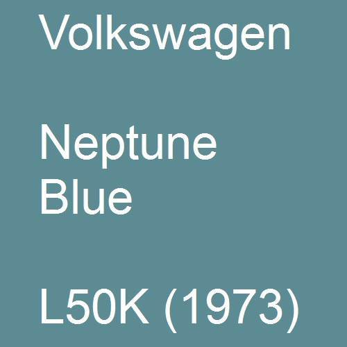 Volkswagen, Neptune Blue, L50K (1973).